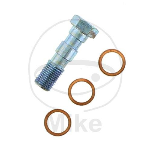 Banjo bolt double M10 x 1 for HC3 brake and clutch fitting