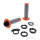 Grip Rubber Set PROGRIP 708 Cross/MX orange/grey 22/25 mm 125 mm