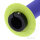 Set de Caoutchoucs de Poignée PROGRIP 708 Cross/MX bleu fluo jaune 22/25mm 125mm