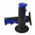 Set de Caoutchoucs de Poignée PROGRIP 797 Duo Density MX Grip noir/blue 22 mm
