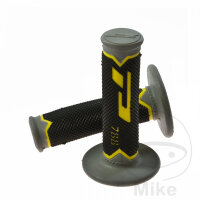 Grip Rubber Set PROGRIP 788 black/grey/yellow 22/25 mm...