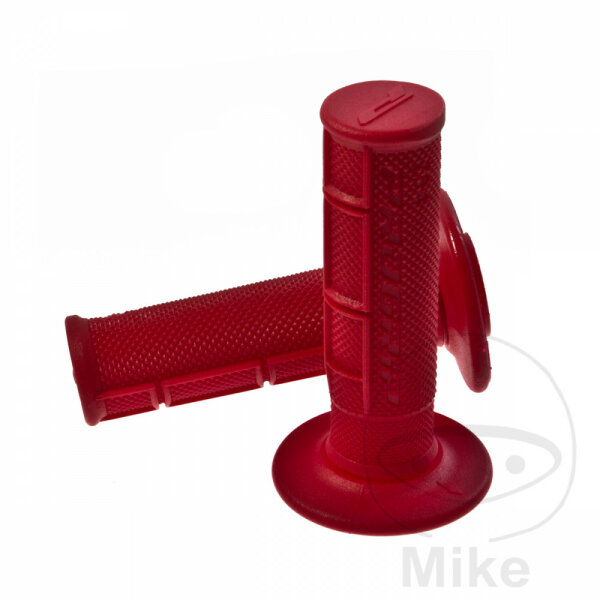 Set de Caoutchoucs de Poignée PROGRIP794 Single Density MX Grip rouge 22 mm