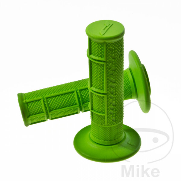 Set de Caoutchoucs de Poignée PROGRIP794 Single Density MX Grip vert 22 mm