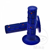 Grip Rubber Set PROGRIP 799 MX orange/blue 22/25 mm 115 mm