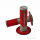 Grip Rubber Set PROGRIP 801 MX/Scooter grey/red 22/25 mm 115 mm