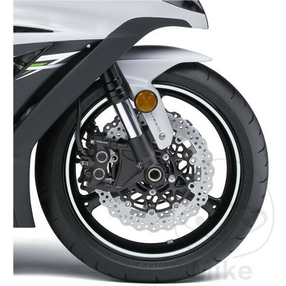 Sticker rim white width 7 mm length 6 meters