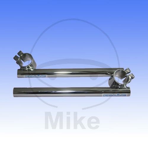Guidon Fehling D38 acier chromé 22 mm