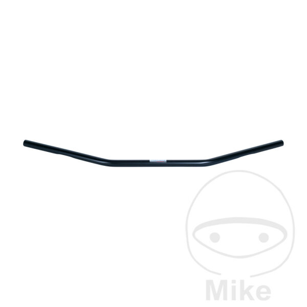 Handlebar Fehling steel black 25.4 mm with cable notch Dragbar
