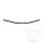 Handlebar Fehling steel black 25.4 mm with cable notch Dragbar