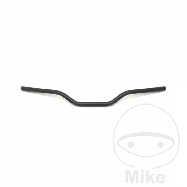 Manillar Fehling acero negro 25,4 mm con muesca para cable MSP Custombar