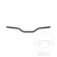 Manillar Fehling acero negro 25,4 mm con muesca para cable MSP Custombar