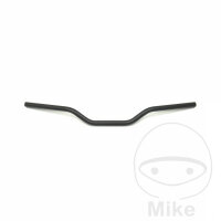 Guidon Fehling acier noir 25,4 mm avec encoche pour câble MSP Custombar