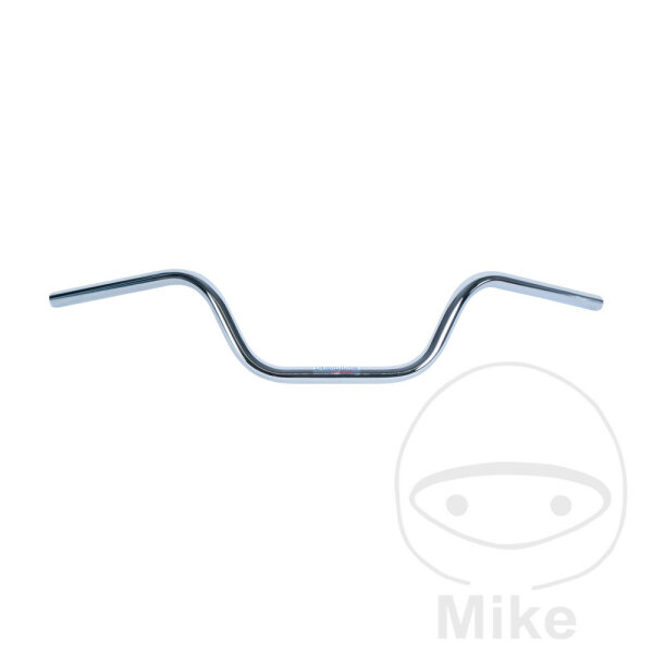 Handlebar Fehling steel chrome 22 mm Touring half high