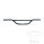 Guidon Fehling acier noir 22 mm Cross