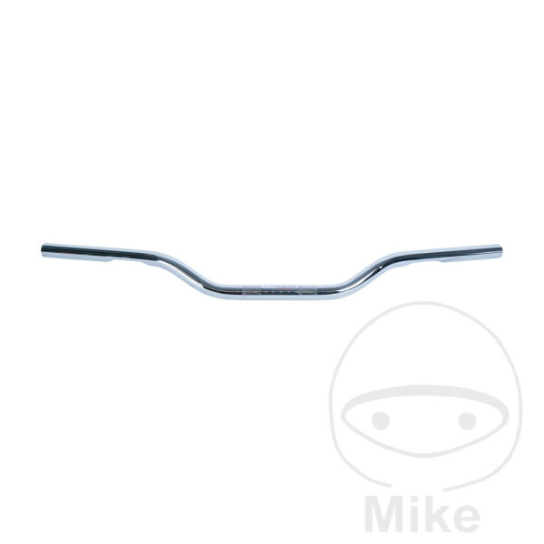 Handlebar Fehling steel chrome 25.4 mm with cable notch Superbike wide