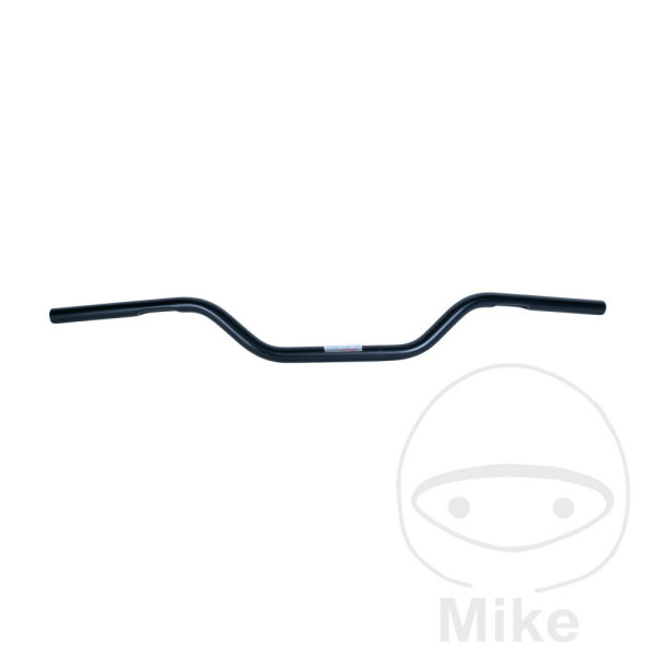 Handlebar Fehling steel black 25.4 mm with cable notch Touring
