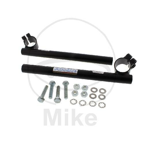 Guidon Fehling Embout de guidon D34 acier noir 22 mm