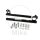 Guidon Fehling Embout de guidon D34 acier noir 22 mm
