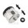 Brake fluid reservoir Evotech silver/black