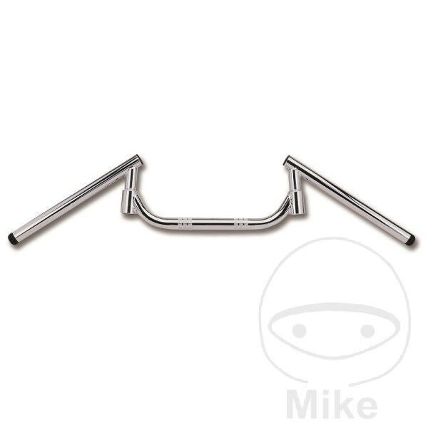 Guidon acier chromé 22 mm guidon M