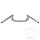 Guidon acier chromé 22 mm guidon M