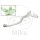 Clutch lever forged aluminium for Suzuki GSF 650 SUA # 05-06