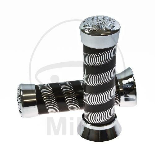 JMP Chopper handlebar grip set Ø1 inch length: 133 mm