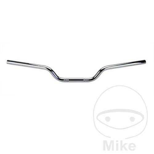Manubrio in acciaio cromato 22 mm Domino Touring per Honda CB CX 500