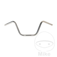 Handlebar steel chrome 22 mm Domino high handlebar