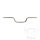 Handlebar steel chrome 22 mm Domino high handlebar