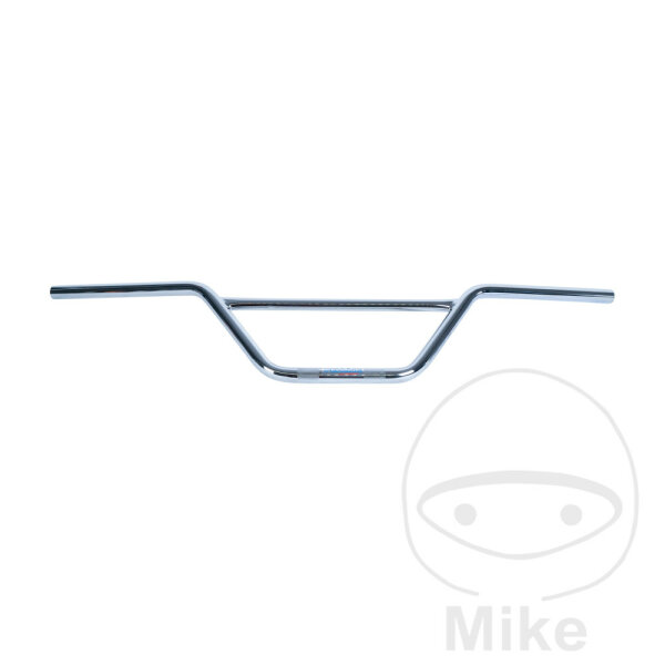 Guidon Fehling acier chromé 22 mm Cross