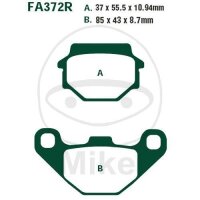 EBC Brake Pad Set Sinter R Off-Road FA372R