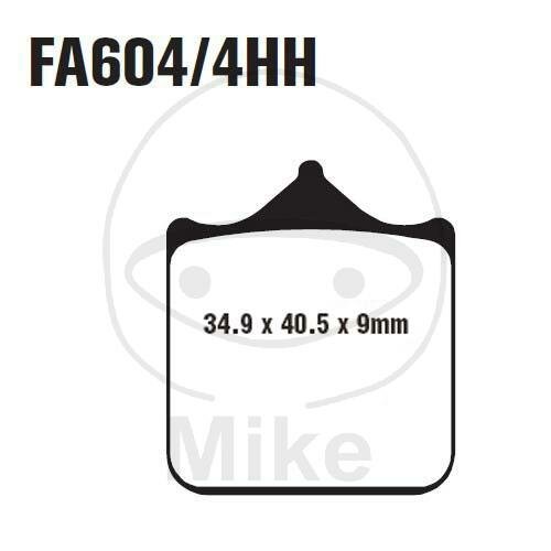 EBC Bremsbeläge GPFAX Formula Sintered Race GPFAX604/4HH