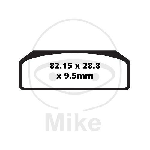 EBC Brake Pads GPFAX Formula Sintered Race GPFAX611HH