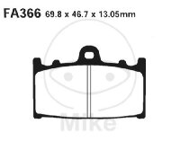 Pastiglie freno EBC standard FA366TT