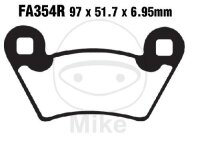 EBC Brake pad set Sinter R Off-Road FA354R