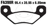 EBC Brake pad set Sinter R Off-Road FA398R
