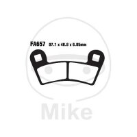 EBC Jeu de plaquettes de frein Sinter R Off-Road FA657R