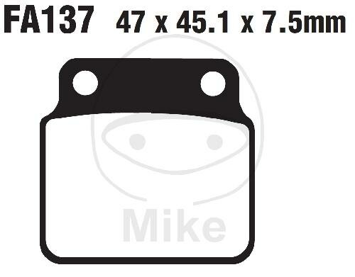 EBC Bremsklötze Standard FA137TT