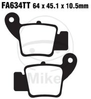 Pastiglie freno EBC standard FA634TT