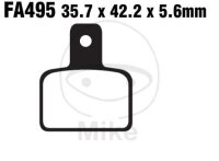 Pastiglie freno EBC standard FA495