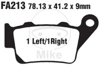 EBC SFA HH Scooter Sintered Brake Pads SFA213HH