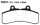 EBC Standard Semi Sintered Metal Brake Pads (V Series) FA210V