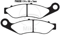 EBC Brake pad set Sinter HH FA638HH
