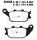 EBC Scooter brake pad set organic SFA358