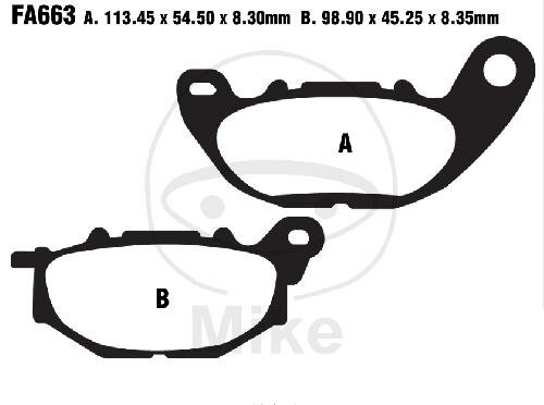 EBC Bremsbeläge GPFAX Formula Sintered Race GPFAX663HH