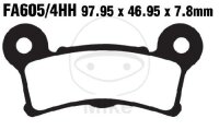 EBC Standard Semi Sintered Metal Brake Pads (V Series)...