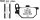 Brake pad for Yamaha RD 250 400 XS 400 750