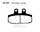 EBC Brake pad set Carbon Scooter SFAC256