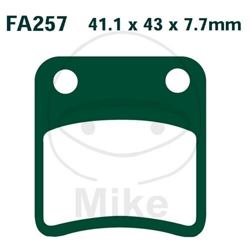 EBC Brake pad set Carbon Scooter SFAC257